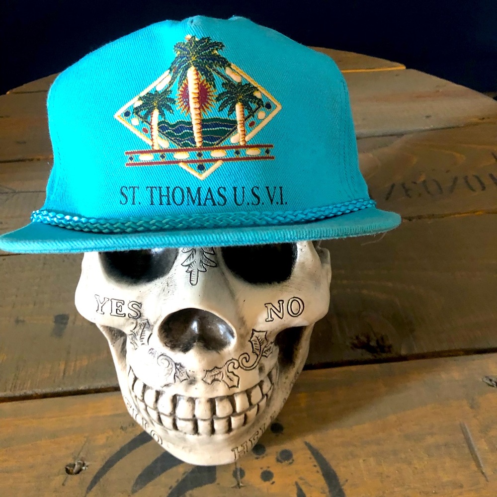 Vintage 90s St. Thomas rope SnapBack